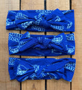 Blue Devil Infant Bow
