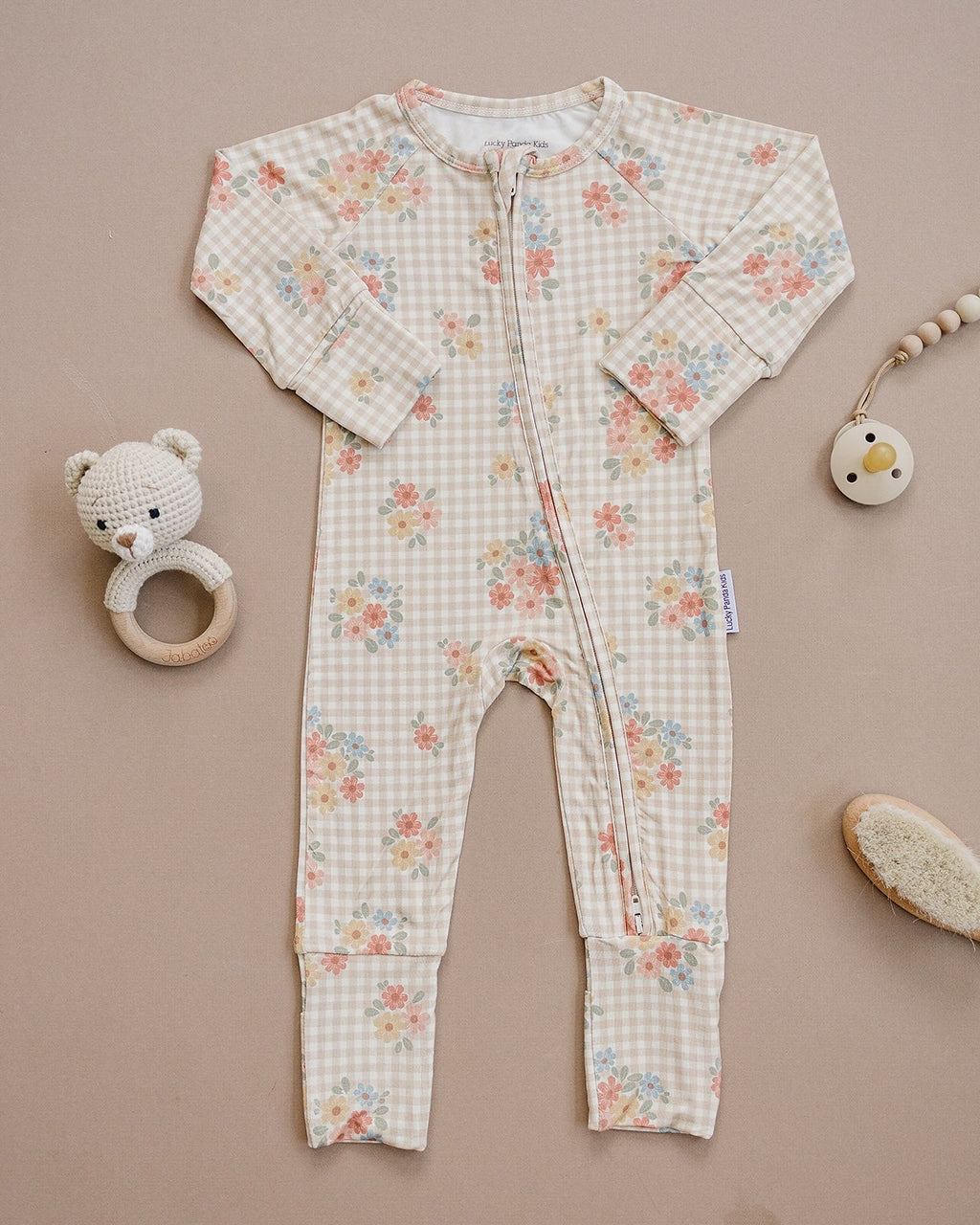 Bamboo Zip Romper | Wildflowers